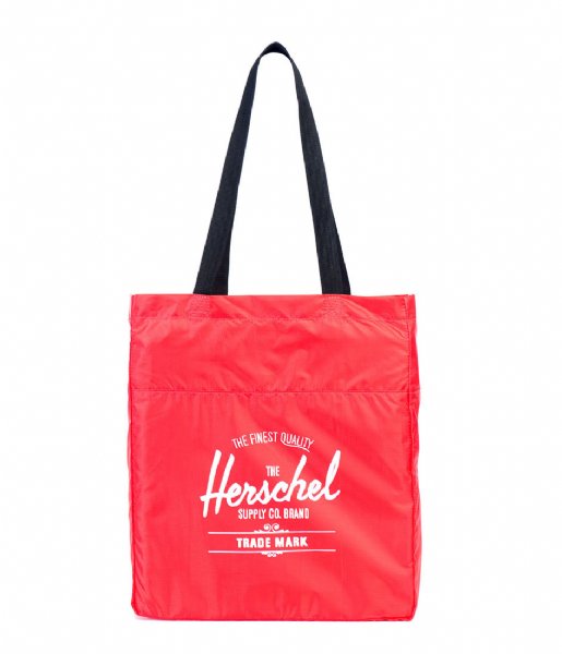 Herschel Supply Co.  Packable Travel Tote red black (00938)